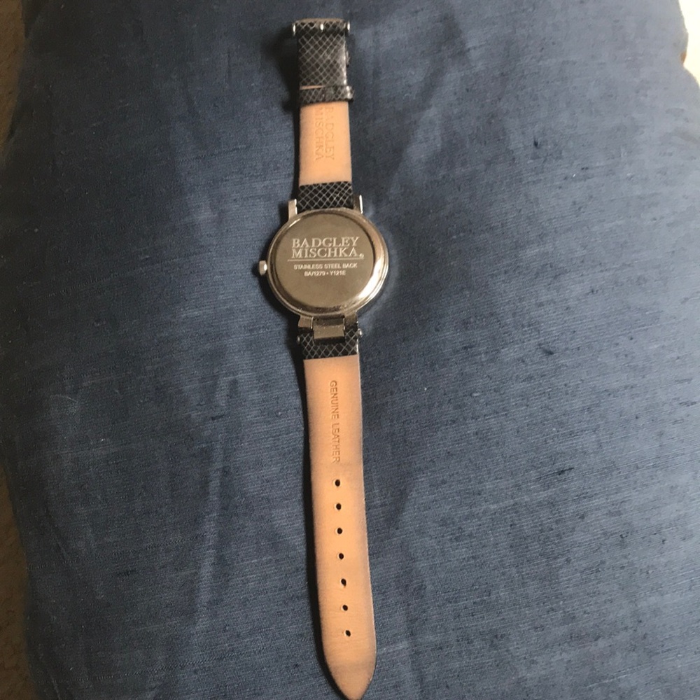 Badgley Mischka pave embellished watch EUC - Picture 6 of 12